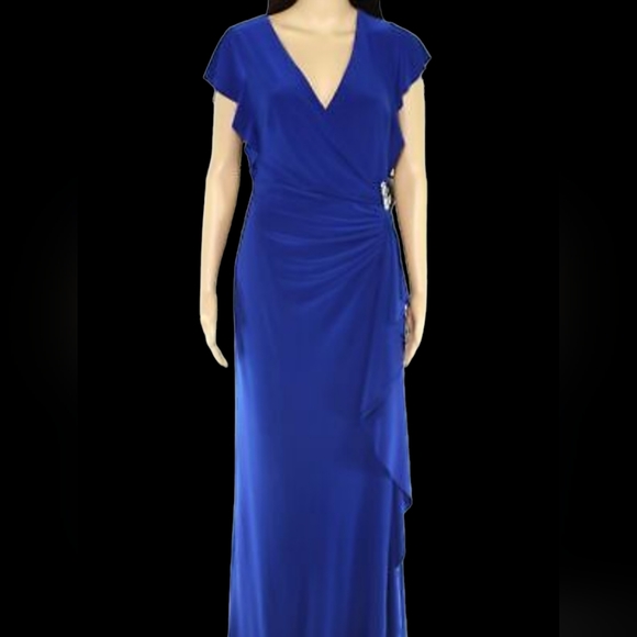 NWT Ralph Lauren *pristine* Stretch Formal Dress - Picture 7 of 9